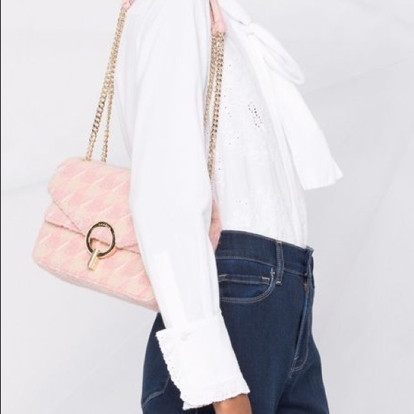 Sandro Tweed Bag two-way carry NWT - Picture 4 of 6